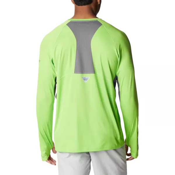 imageColumbia Mens Terminal Tackle Vent Long SleeveGreen MambaCity Grey