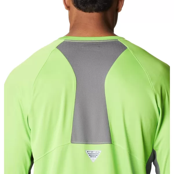 imageColumbia Mens Terminal Tackle Vent Long SleeveGreen MambaCity Grey