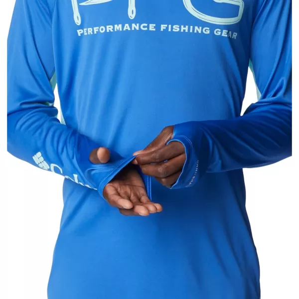 imageColumbia Mens Terminal Tackle Vent Long SleeveVivid BlueGulf Stream