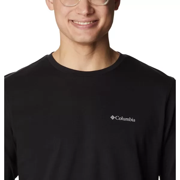 imageColumbia Mens Thistletown Hills Long Sleeve Logo TeeBlack
