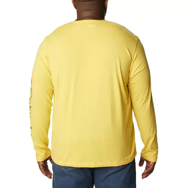 imageColumbia Mens Thistletown Hills Long Sleeve Logo TeeGolden Nugget