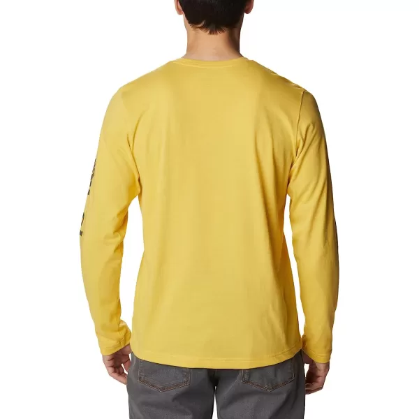 imageColumbia Mens Thistletown Hills Long Sleeve Logo TeeGolden Nugget