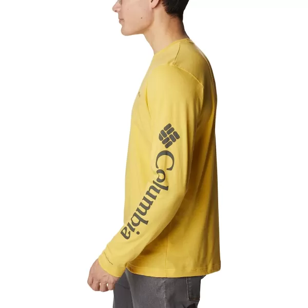 imageColumbia Mens Thistletown Hills Long Sleeve Logo TeeGolden Nugget