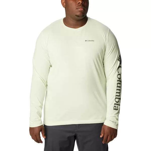 imageColumbia Mens Thistletown Hills Long Sleeve Logo TeeIce Green Heather