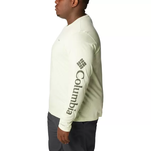 imageColumbia Mens Thistletown Hills Long Sleeve Logo TeeIce Green Heather