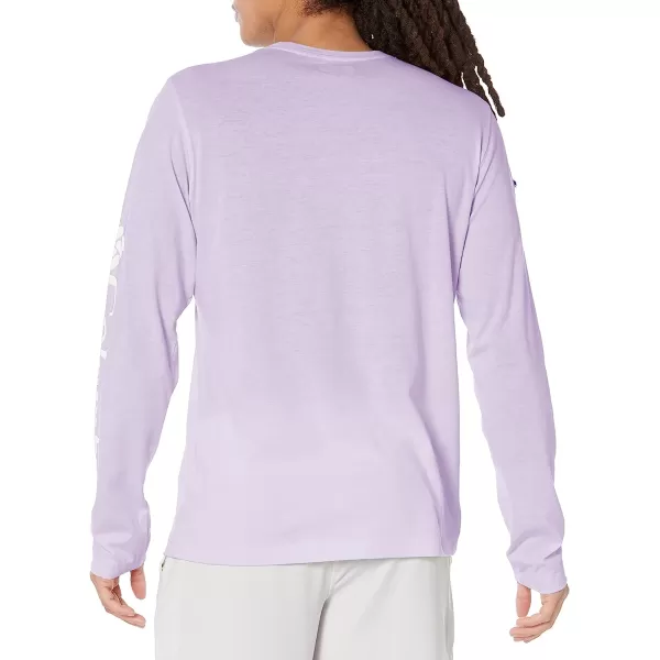 imageColumbia Mens Thistletown Hills Long Sleeve Logo TeePurple Tint Heather
