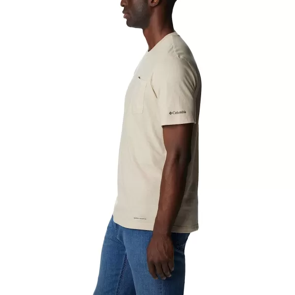 imageColumbia Mens Thistletown Hills Pocket TeeAncient Fossil Heather