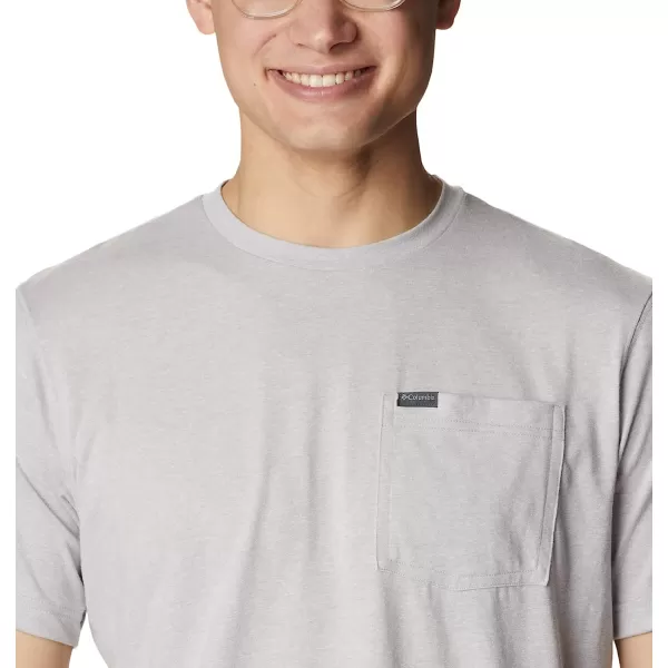 imageColumbia Mens Thistletown Hills Pocket TeeColumbia Grey Heather