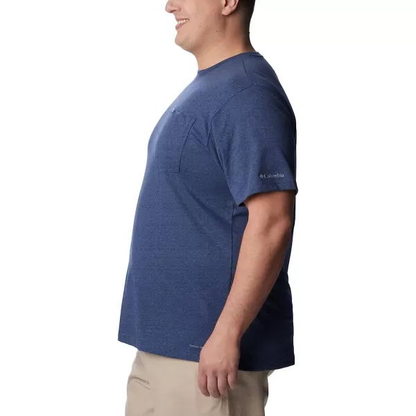 imageColumbia Mens Thistletown Hills Pocket TeeDark Mountain Heather