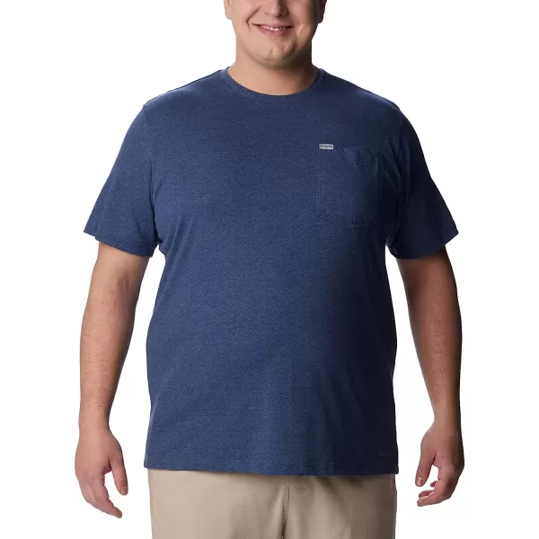 imageColumbia Mens Thistletown Hills Pocket TeeDark Mountain Heather