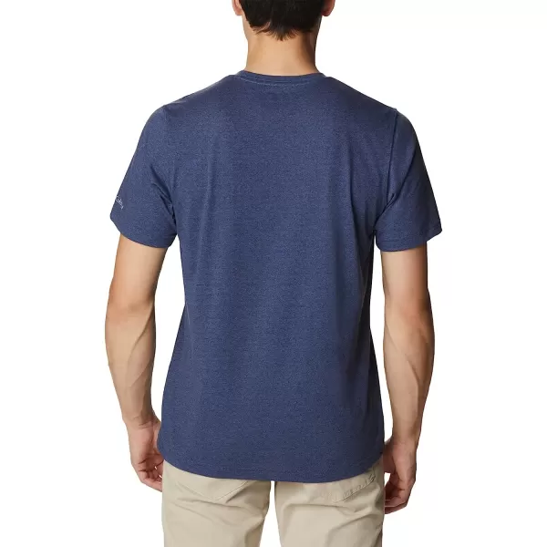 imageColumbia Mens Thistletown Hills Pocket TeeDark Mountain Heather