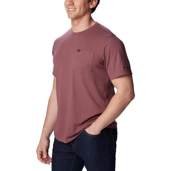 imageColumbia Mens Thistletown Hills Pocket TeeLight Raisin