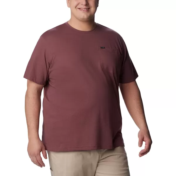 imageColumbia Mens Thistletown Hills Pocket TeeLight Raisin