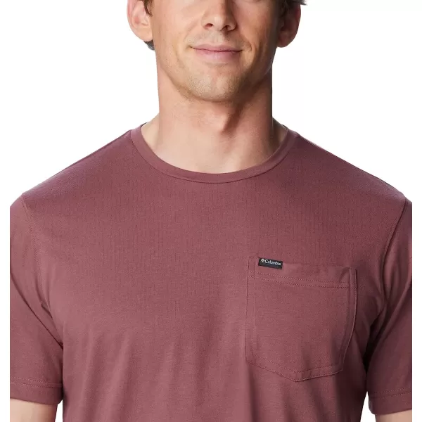 imageColumbia Mens Thistletown Hills Pocket TeeLight Raisin