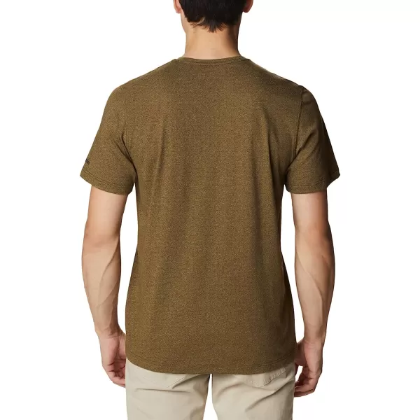 imageColumbia Mens Thistletown Hills Pocket TeeOlive Green Heather