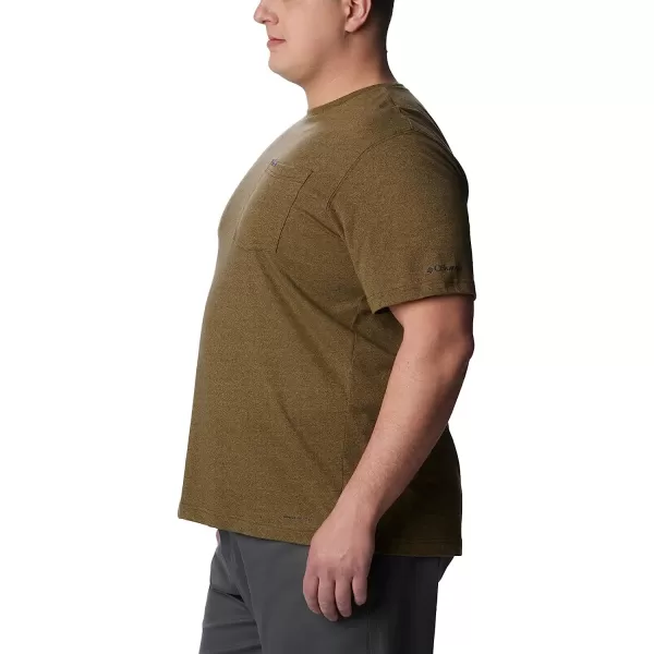 imageColumbia Mens Thistletown Hills Pocket TeeOlive Green Heather