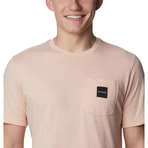 imageColumbia Mens Thistletown Hills Pocket TeePeach Blossom Heather