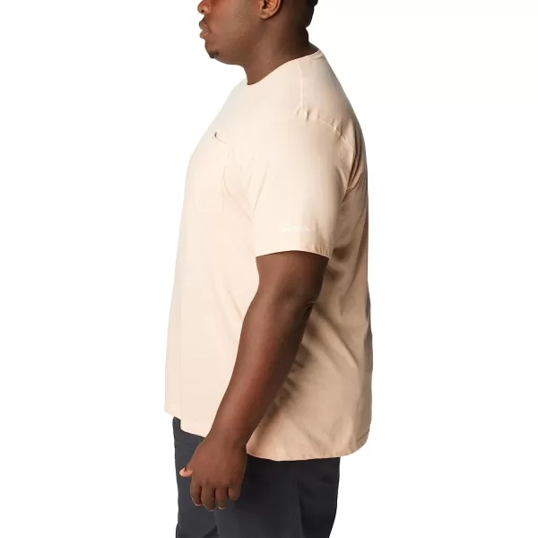 imageColumbia Mens Thistletown Hills Pocket TeePeach Blossom Heather