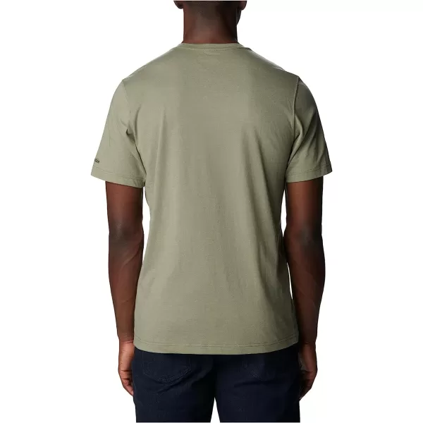 imageColumbia Mens Thistletown Hills Pocket TeeStone Green Heather