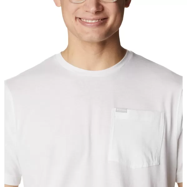 imageColumbia Mens Thistletown Hills Pocket TeeWhite