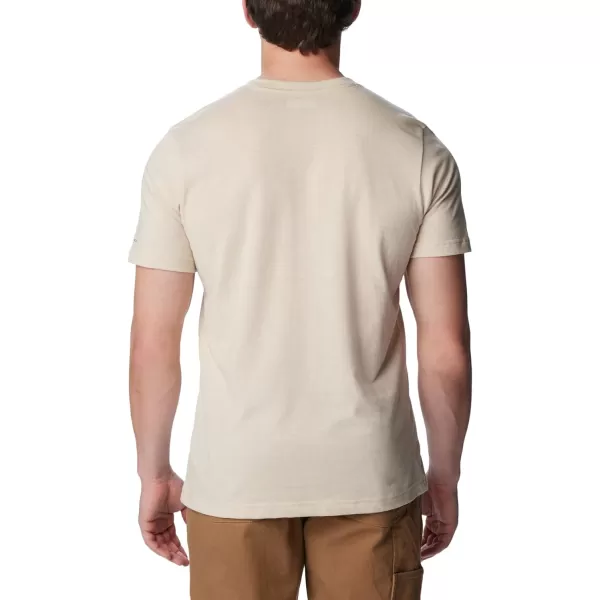 imageColumbia Mens Thistletown Hills Short Sleeve HenleyAncient Fossil Heather