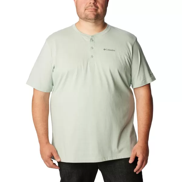 imageColumbia Mens Thistletown Hills Short Sleeve HenleyNiagara Heather