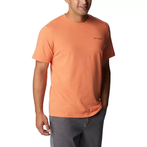 imageColumbia Mens Thistletown Hills Short SleeveDesert Orange Double Dye