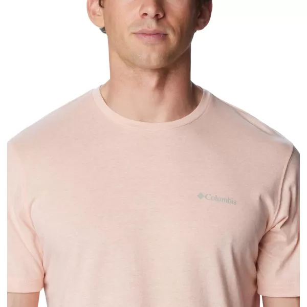 imageColumbia Mens Thistletown Hills Short SleevePeach Blossom Heather