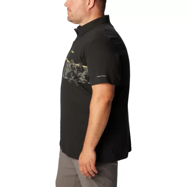 imageColumbia Mens Thistletown Hills Stripe PoloBlack