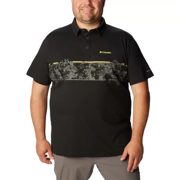imageColumbia Mens Thistletown Hills Stripe PoloBlack