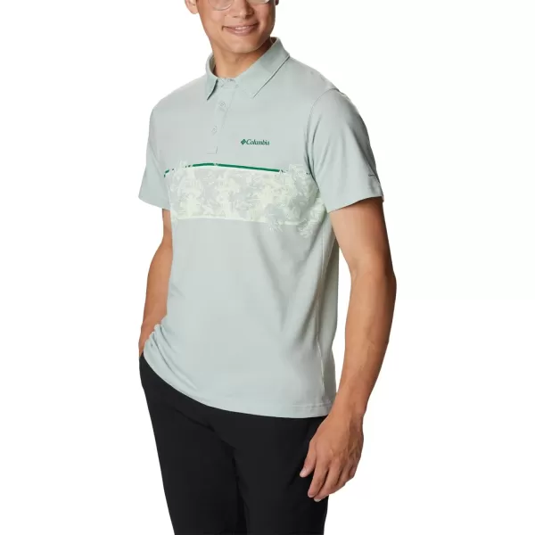 imageColumbia Mens Thistletown Hills Stripe PoloNiagara Heather