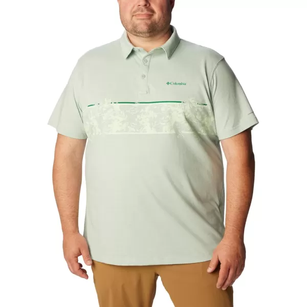 imageColumbia Mens Thistletown Hills Stripe PoloNiagara Heather