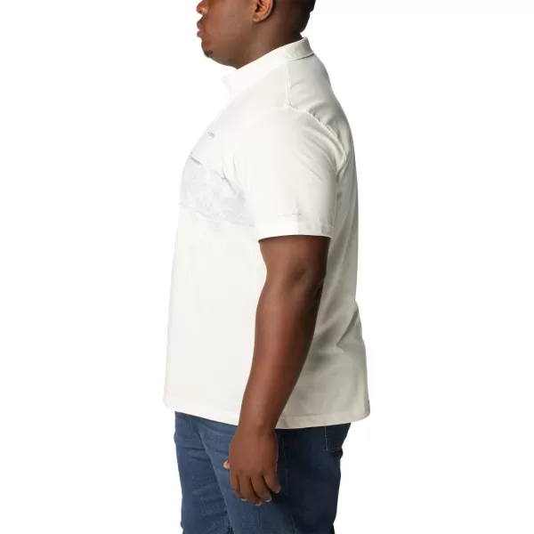 imageColumbia Mens Thistletown Hills Stripe PoloWhite