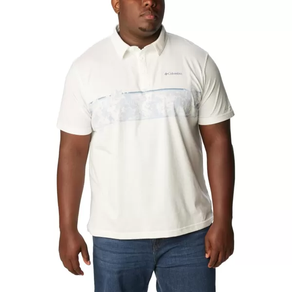 imageColumbia Mens Thistletown Hills Stripe PoloWhite