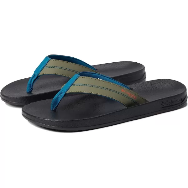 imageColumbia Mens Tidal Ray PFG Flip Sport SandalNoriRed Quartz