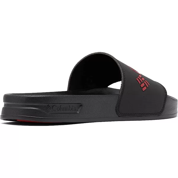 imageColumbia Mens Tidal Ray PFG Slide Sport SandalBlackRed Lily