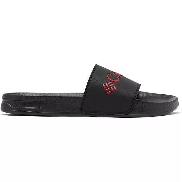 imageColumbia Mens Tidal Ray PFG Slide Sport SandalBlackRed Lily