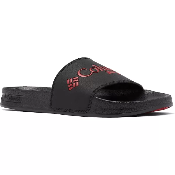imageColumbia Mens Tidal Ray PFG Slide Sport SandalBlackRed Lily
