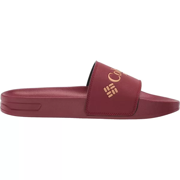imageColumbia Mens Tidal Ray PFG Slide Sport SandalRed JasperLight Camel