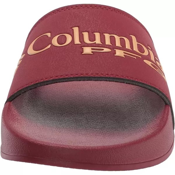 imageColumbia Mens Tidal Ray PFG Slide Sport SandalRed JasperLight Camel