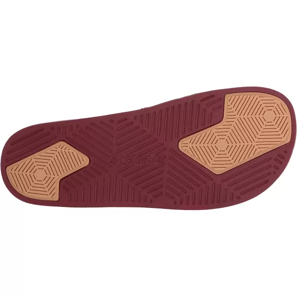 imageColumbia Mens Tidal Ray PFG Slide Sport SandalRed JasperLight Camel