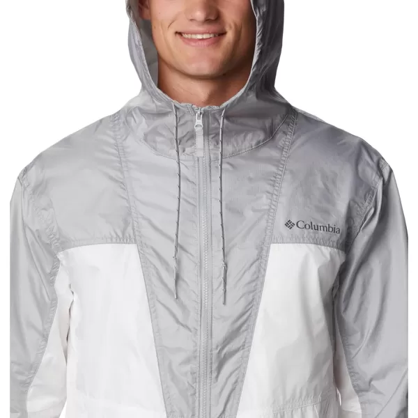 imageColumbia Mens Trail Traveler WindbreakerWhiteColumbia Grey