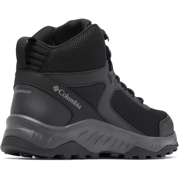 imageColumbia Mens Trailstorm Ascend Mid Waterproof Hiking ShoeBlack  Dark Grey
