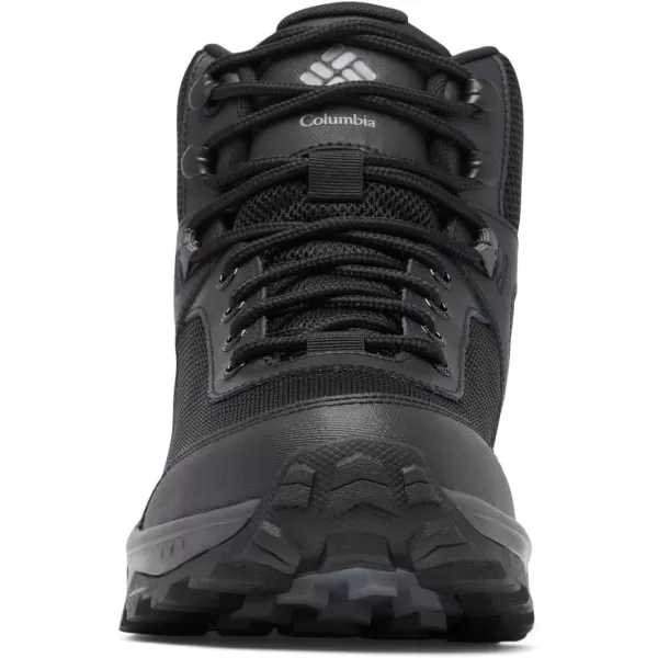 imageColumbia Mens Trailstorm Ascend Mid Waterproof Hiking ShoeBlack  Dark Grey