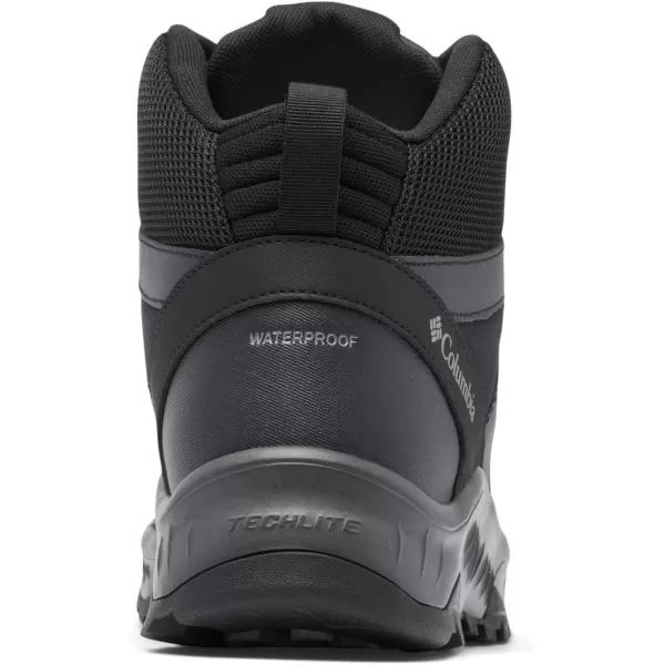 imageColumbia Mens Trailstorm Ascend Mid Waterproof Hiking ShoeBlack  Dark Grey