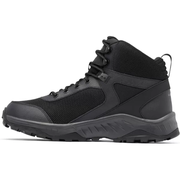 imageColumbia Mens Trailstorm Ascend Mid Waterproof Hiking ShoeBlack  Dark Grey