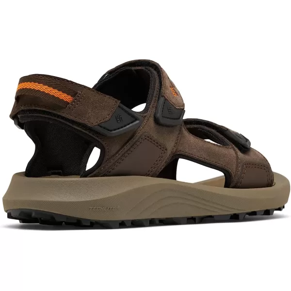 imageColumbia Mens Trailstorm Hiker 3 Strap Sport SandalCordovanGold Amber