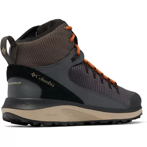 imageColumbia Mens Trailstorm Mid Waterproof Hiking ShoeDark GreyCaramel