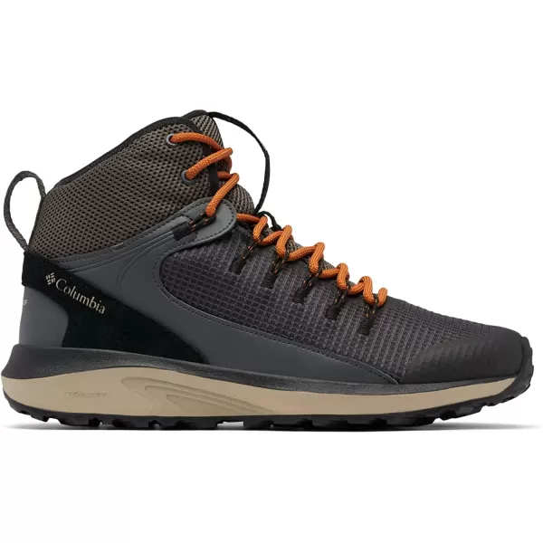 imageColumbia Mens Trailstorm Mid Waterproof Hiking ShoeDark GreyCaramel