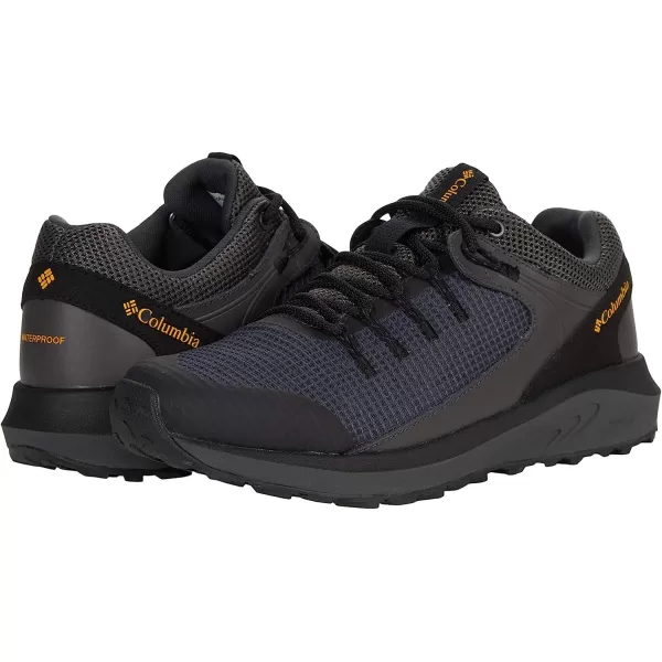 imageColumbia Mens Trailstorm Waterproof Hiking ShoeDark GreyBright Gold